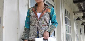 Artisanal Reversible Blazer - Upcycled - Wholesale