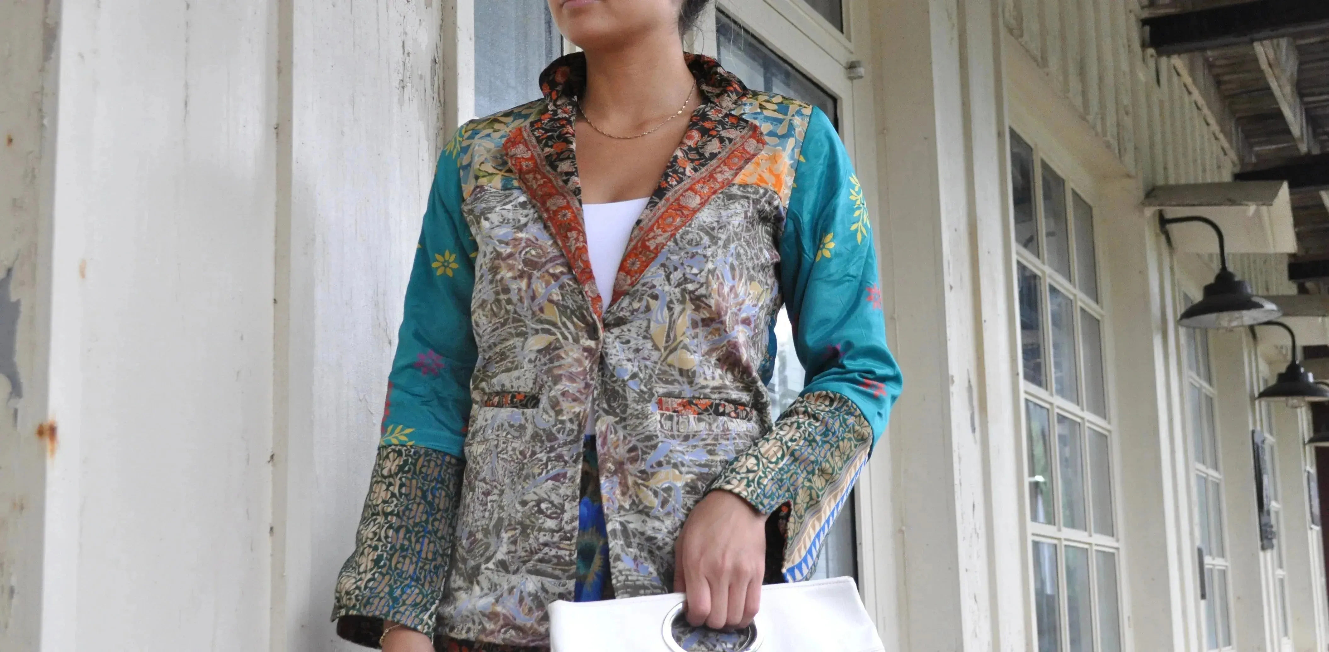Artisanal Reversible Blazer - Upcycled - Wholesale