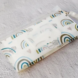 Baby Wipes Pouch - Boho Rainbow