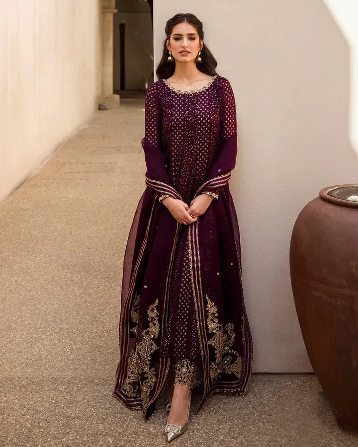 Faiza Saqlain | Luxe Formals Noor e Chashm | Yashal