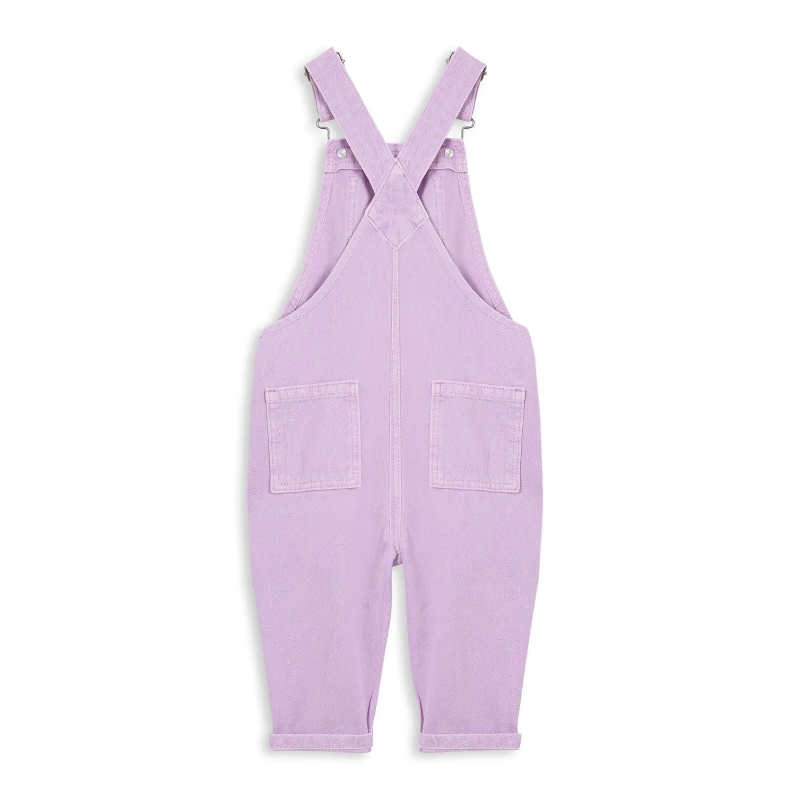 Milky Denim Overall - Lavender