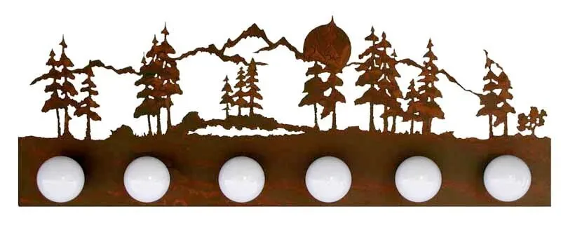 Mountain Six Light Fixture