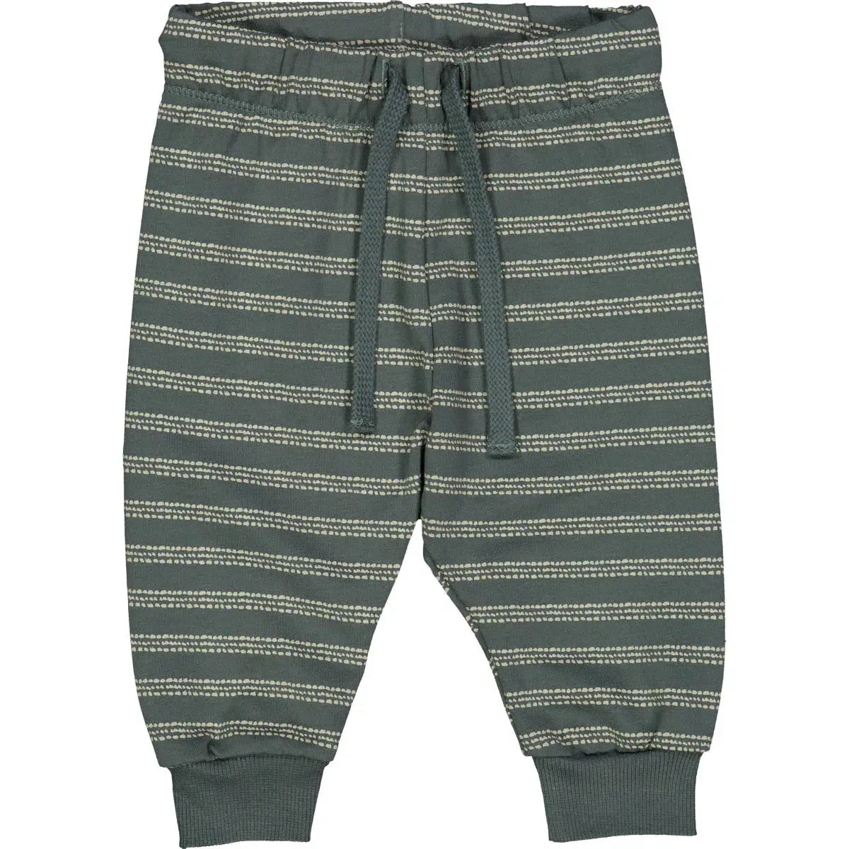 Musli - Organic Cotton Sweatpants - Green Stripe