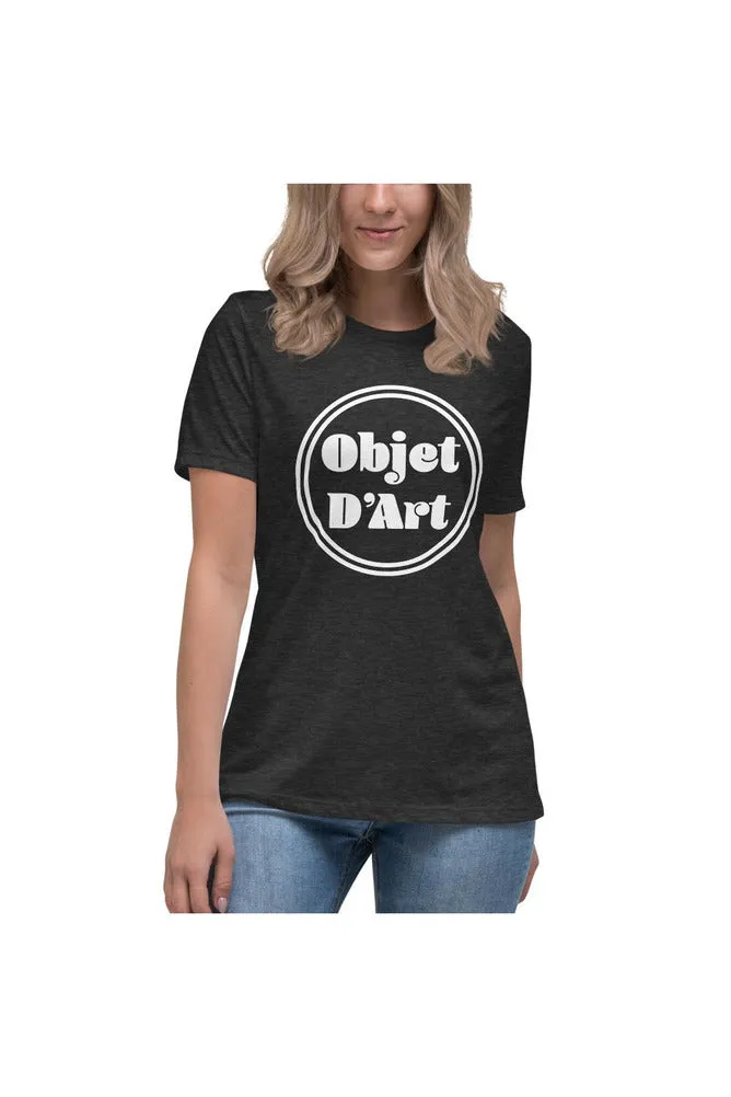 Objet D'Art Logo Women's Relaxed T-Shirt