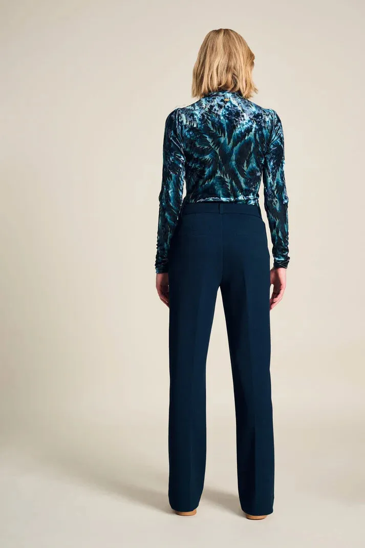 POM AMSTERDAM - Lara Pants - Eternal Blue
