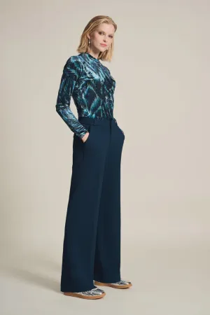 POM AMSTERDAM - Lara Pants - Eternal Blue