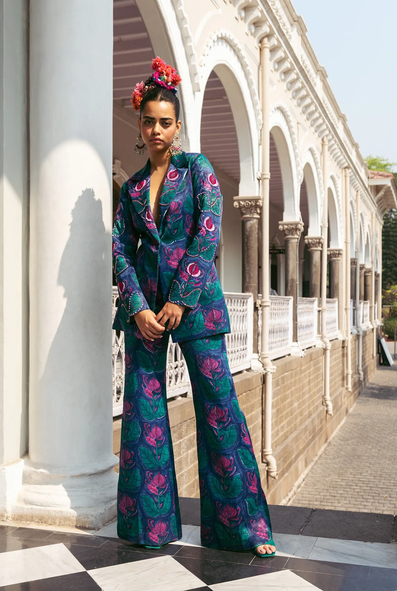 Taragarh Silk Blazer