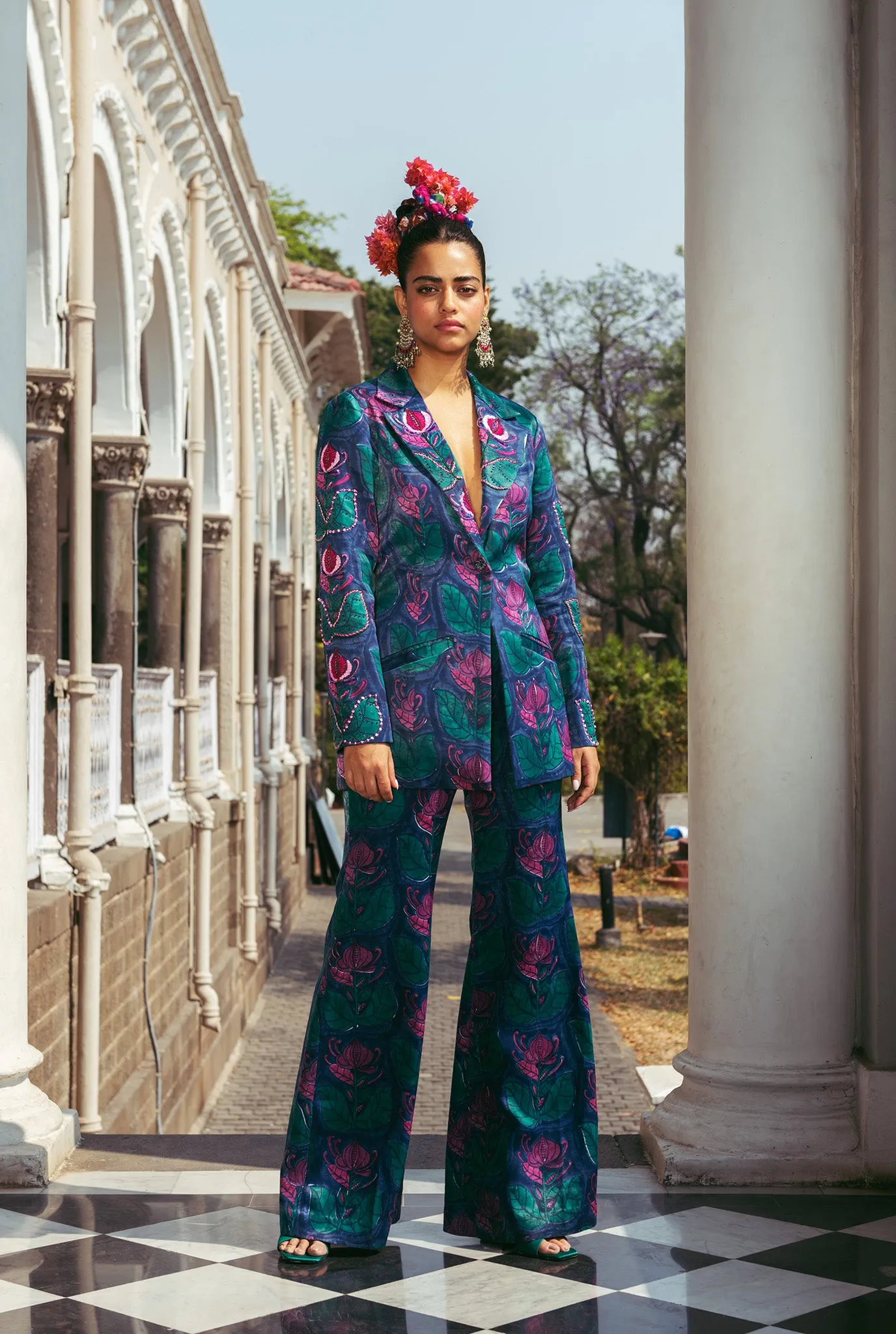 Taragarh Silk Blazer
